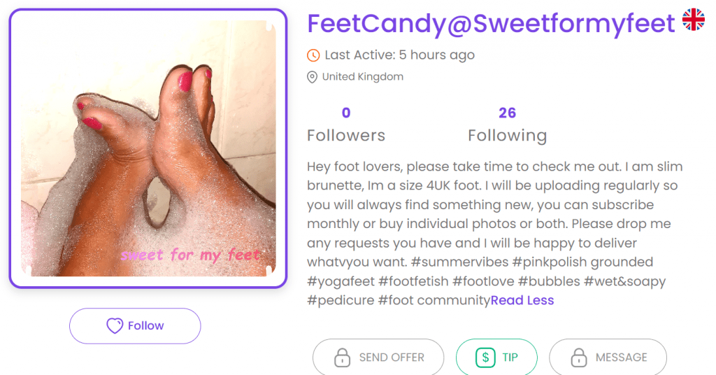 15 FeetFinder Bio Examples (REAL) : Best FeetFinder Ideas