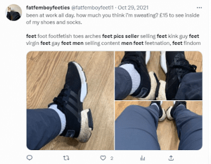  men sell feet pics